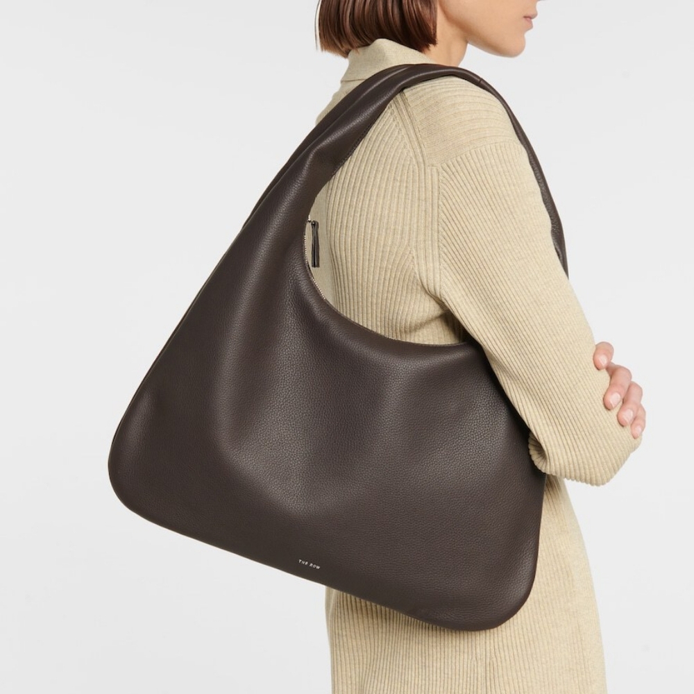 The Row Everyday Shoulder Bag in Umber Brown EUC - Picture 7 of 16